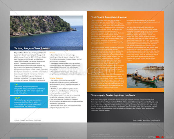 Buku Profil - Program Teluk Tomini SUSCLAM