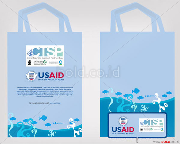 Kalender, Totebag, Sticky Note - CTSP - USAID
