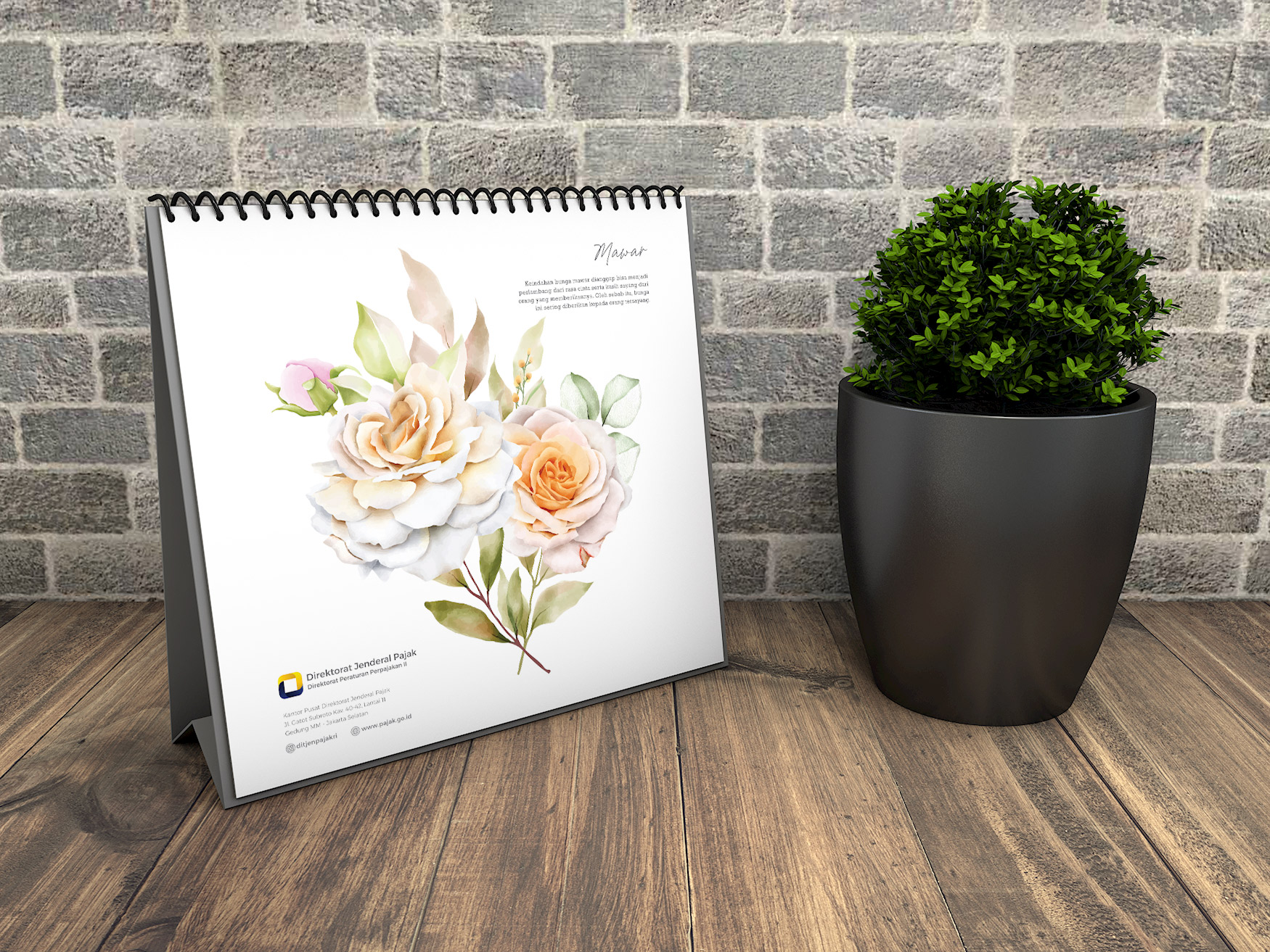 Kalender Meja - Direktorat Peraturan Perpajakan II