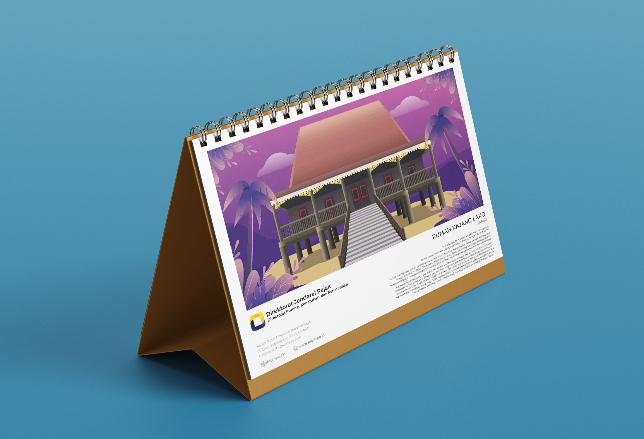 Kalender Meja - Direktorat Potensi, Kepatuhan, dan Penerimaan