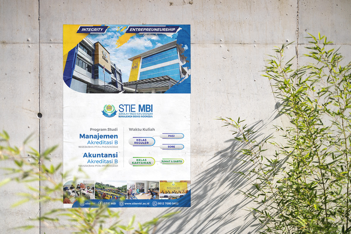 Poster Promosi - STIE MBI