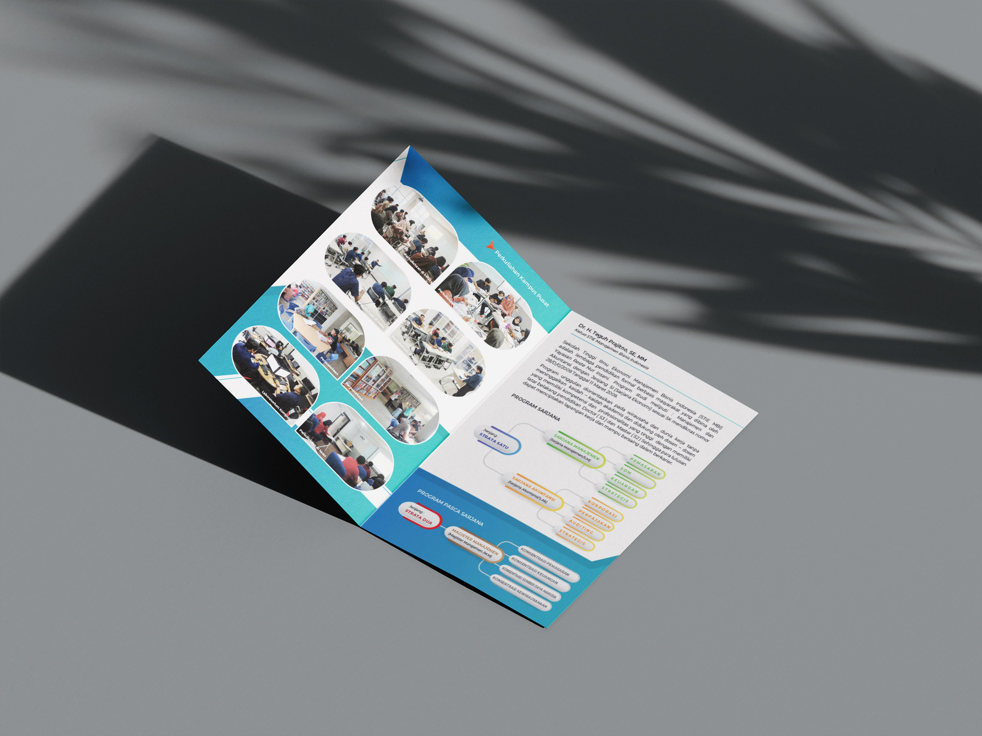 Brosur Promosi Kampus Baru - STIE MBI