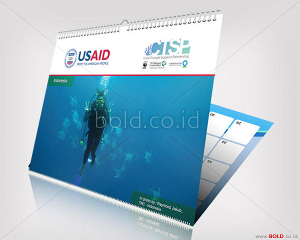 Kalender, Totebag, Sticky Note - CTSP - USAID
