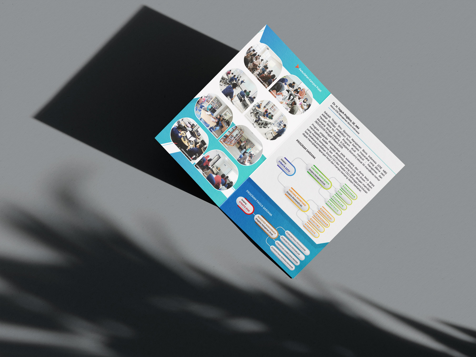 Brosur Promosi Kampus Baru - STIE MBI