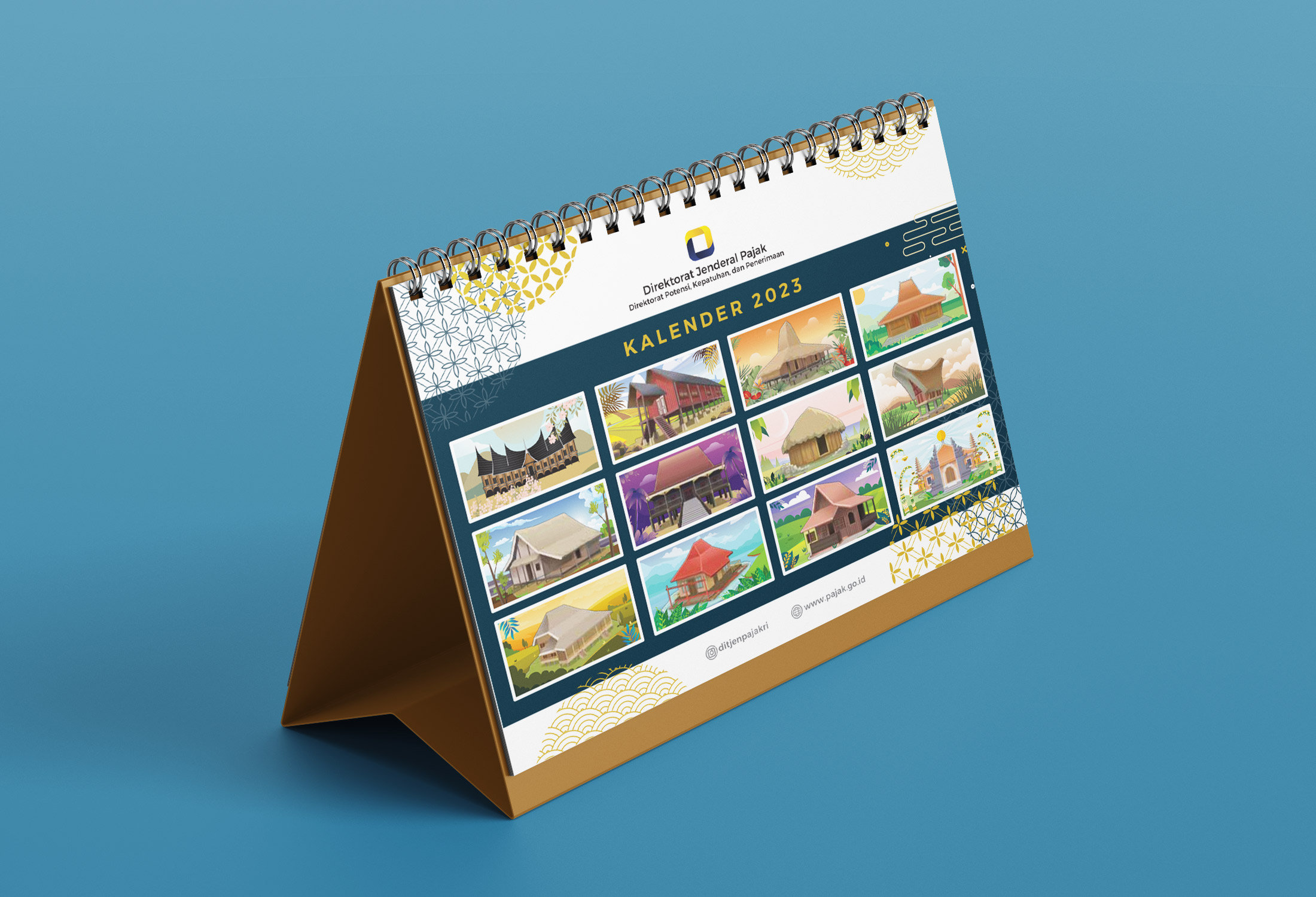 Kalender Meja - Direktorat Potensi, Kepatuhan, dan Penerimaan