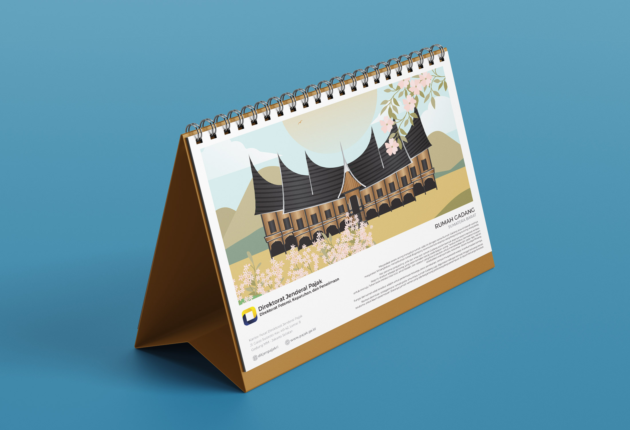 Kalender Meja - Direktorat Potensi, Kepatuhan, dan Penerimaan